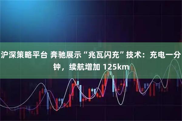 沪深策略平台 奔驰展示“兆瓦闪充”技术：充电一分钟，续航增加 125km
