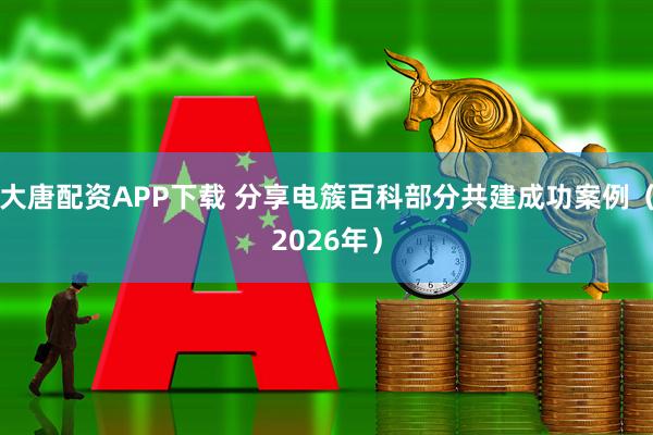 大唐配资APP下载 分享电簇百科部分共建成功案例（2026年）